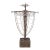 Brutalist Sculpture Figure Religious Theme After Adam Stempka For Sale