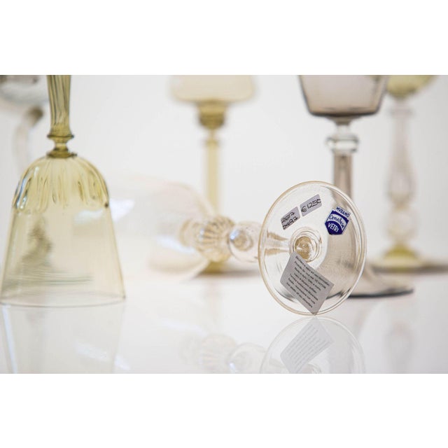 Glasses by Cenedese, Set of 8 For Sale - Image 10 of 18