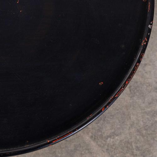 1930s Vintage French Bistro Café Table with Bakelite Top, 1930s For Sale - Image 5 of 7