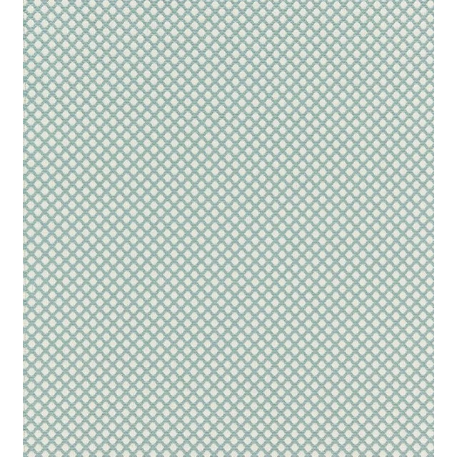 Sample - The House of Scalamandré Bellaire Trellis Fabric, Mineral For Sale