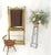 Metal Solid Brass Entryway Hall Tree Mirror Coat Rack Console Table Claw Feet For Sale - Image 7 of 12