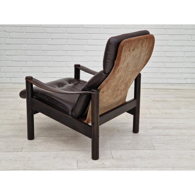 Danish Armchair by Ebbe Gehl & Søren Nissen, 1970s For Sale - Image 6 of 17