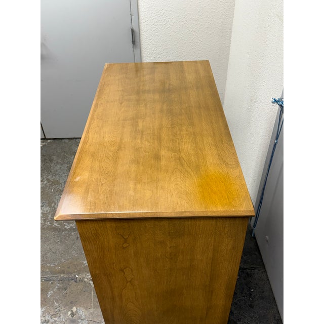 Heywood Wakefield Cadence High Chest of Drawers, Vintage For Sale In San Francisco - Image 6 of 12