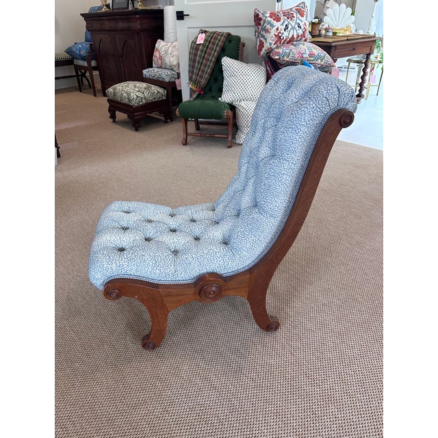 Antique Swedish Occassional Chair For Sale - Image 9 of 9