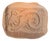 Mark Bulwinkle Studio Pottery Snake Tile For Sale