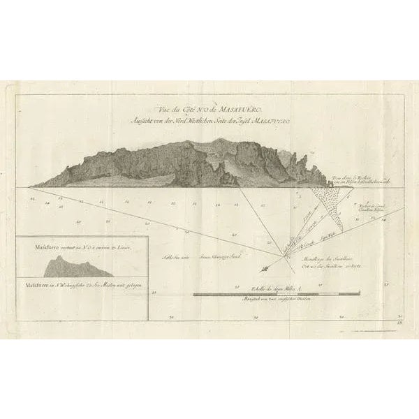 Late 18th Century Alejandro Selkirk Island, 1774, Paper For Sale - Image 5 of 6