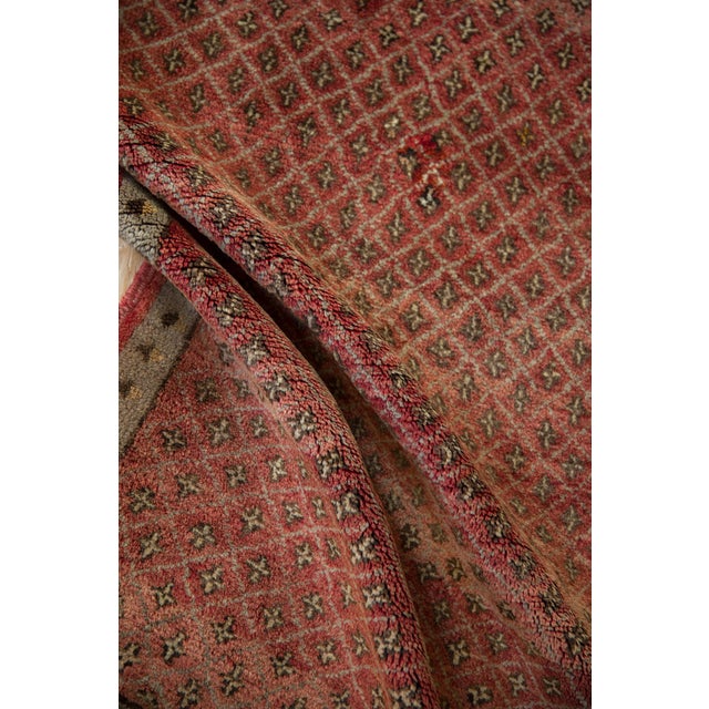 Red Vintage Oushak Rug - 3'5" X 5'9" For Sale - Image 8 of 10
