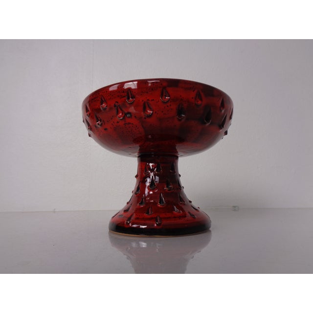 Italian Strawberry Ceramic Vase by Fratelli Fanciullacci for Bitossi, 1960s For Sale - Image 18 of 18