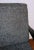 Mid-Century Modern Mid-Century Modern Style Dark Gray Boucle Lounge Chair For Sale - Image 3 of 6