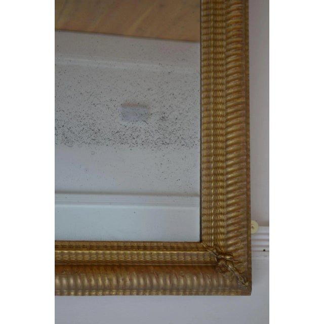 Antique French Gilded Mirror, 1800s For Sale - Image 4 of 13