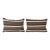 Striped Turkish Kilim Pillow Cover - A Pair For Sale