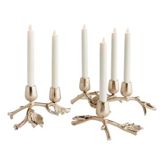 Parna Taper Holders, Set Of 3 For Sale