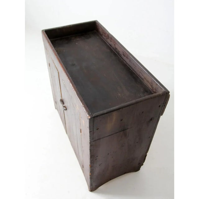 Farmhouse Antique Dry Sink For Sale - Image 3 of 12