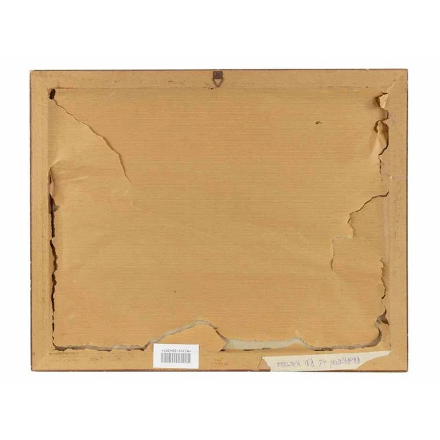 Permanence in the Moon is a lithograph made by Gaetano Dura. Title on the lower center. Published by Lithography Fergola,...