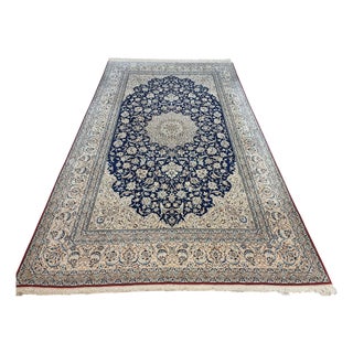 Middle Eastern Hand-Knotted Rug For Sale