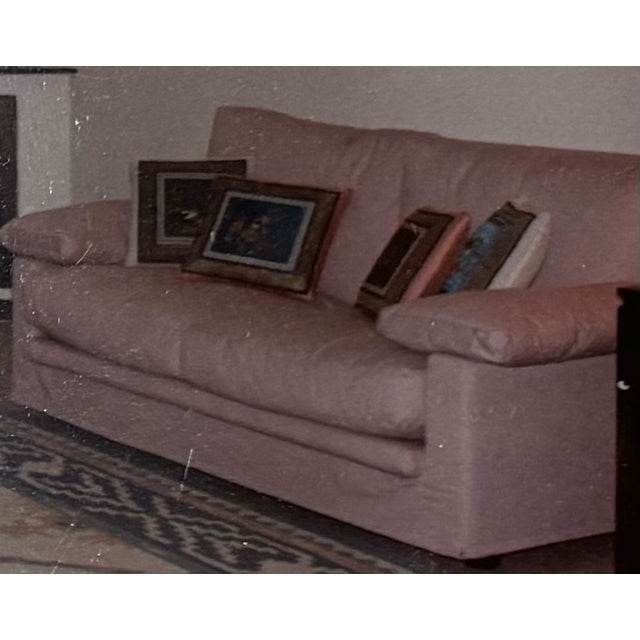 1980s Citterio & Nava for Flexform Italia 8-Foot Sofa For Sale - Image 17 of 17