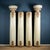 Mecca Style Lacquered and Gilded Wooden Columns, Late 18th Century, Set of 8 For Sale - Image 3 of 9
