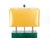 Mid 20th Century Mid-Century Modern Italian Art Deco-Style Dark Green Jade and Brass Table Lamps For Sale - Image 5 of 11