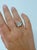 2.70 Carat Cushion Brilliant Cut Diamond Engagement Ring, Size 6.75 For Sale In Chicago - Image 6 of 7