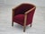 Danish Armchair in Beech & Velour, 1950s For Sale - Image 16 of 18