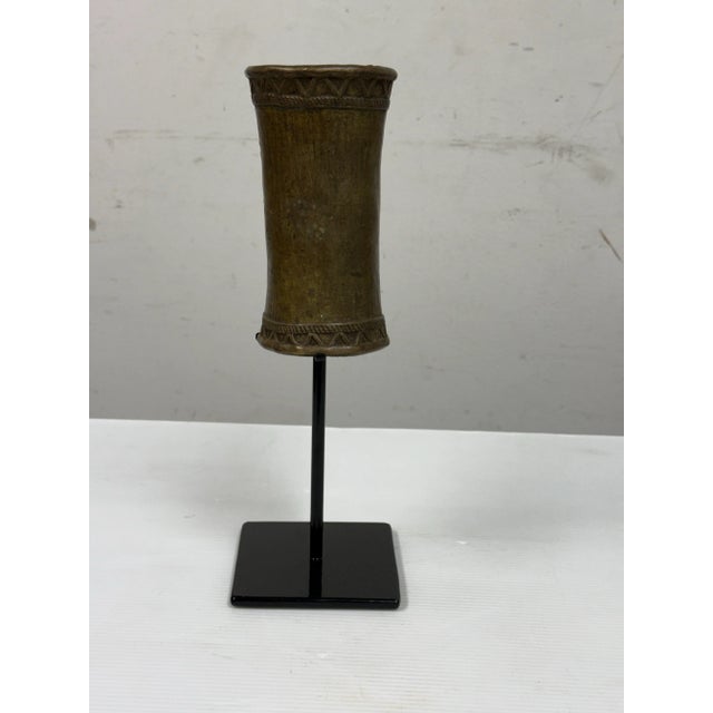 Antique African Cast Bronze Arm Cuff For Sale In San Francisco - Image 6 of 12