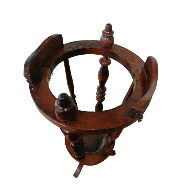 Wooden Umbrella Stand, 1950s For Sale - Image 3 of 6