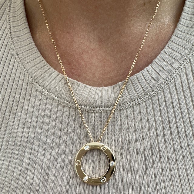 Brand: Cartier Gender: Ladies Metal Type: 18K Rose Gold Length: 18.00 inches Weight: 13.11 grams Ladies CARTIER 18K rose...