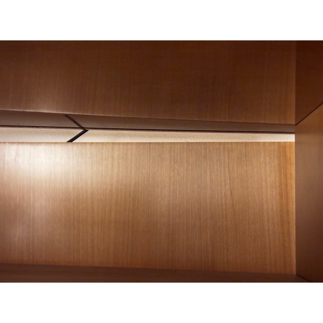 Post-Modern Maple & Lacquer 3-Piece Armoire Ensemble. For Sale - Image 9 of 10