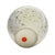 Vintage Italian Black Splatter Glaze Ceramic Vase For Sale - Image 6 of 6
