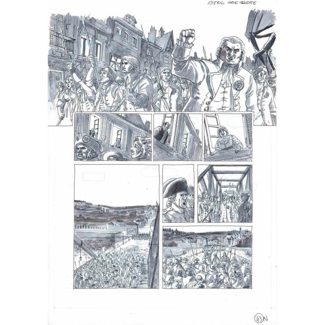 This work entitled "The bridge of discord" is a comic board belonging to the graphic novel published by Glènat Edition in...