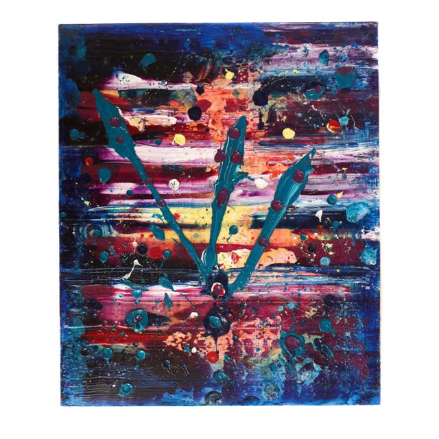 Abstract Expressionist Painting Richard Heinsohn from Allan Stone Gallery, 1988 For Sale - Image 13 of 13