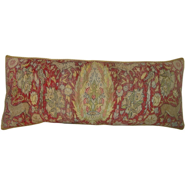 Ca.1900 Antique Silk Turkish Pillow For Sale In Los Angeles - Image 6 of 6