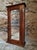 Antique French Walnut Wall Key Cabinet with Mirrored Door, Late 19th Century For Sale - Image 3 of 14