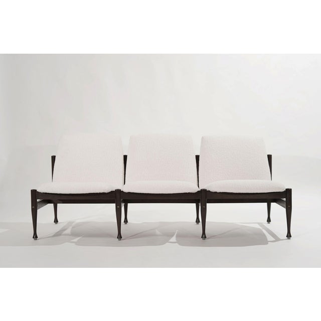 Wood Scandinavian Modern Seating Suite, Denmark, C. 1950s For Sale - Image 7 of 13