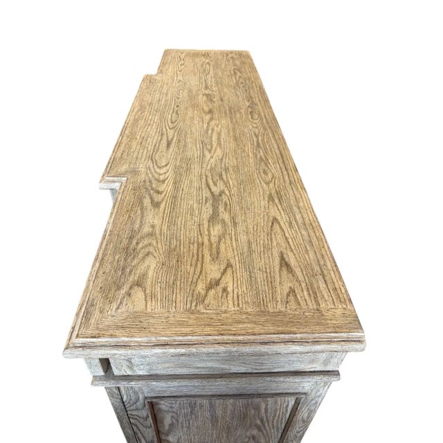 Early 21st Century Cerused Oak Sideboard For Sale In Tampa - Image 6 of 13
