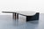 Free form unique Postmodern sculptural coffee table designed by Maurizio Salvato in 1980’s and produced by Saporiti...