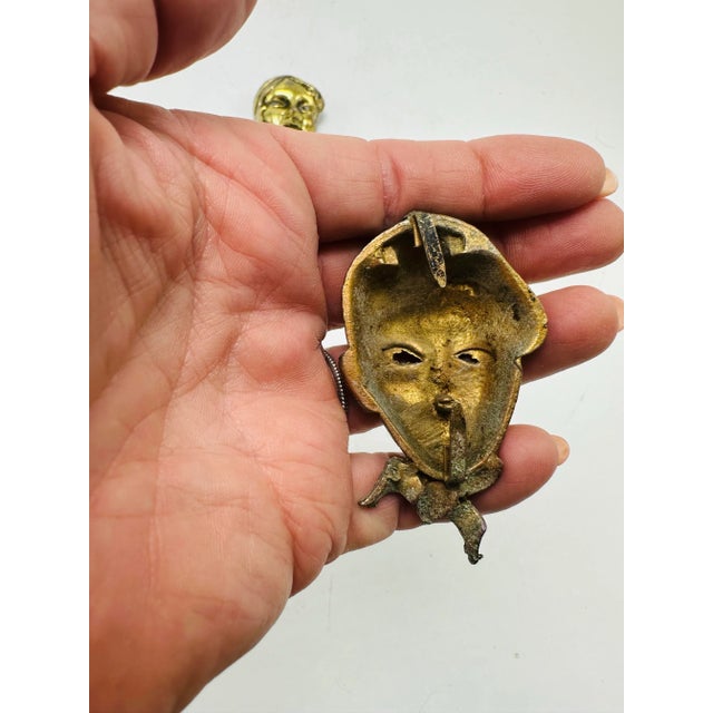 Vintage Brass Fragments For Sale - Image 4 of 5