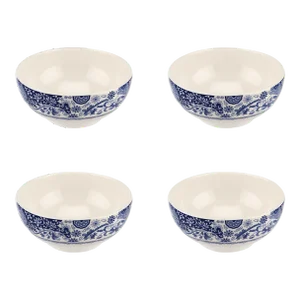 Spode Blue Italian Brocato Bowl 5.5" - Set of 4