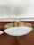 French Glass and Brass Table Lamps, 1950s, Set of 2 For Sale - Image 9 of 13