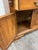 Vintage Tell City Young Republic Colonial Hard Rock Maple China Cabinet & Hutch For Sale - Image 12 of 18