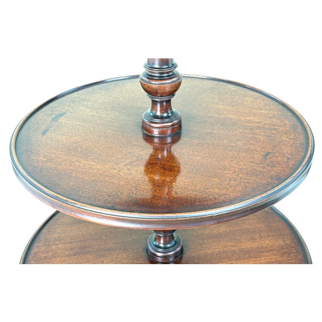Antique Georgian Three-Tier Dumbwaiter in Mahogany, 1760 For Sale - Image 11 of 13