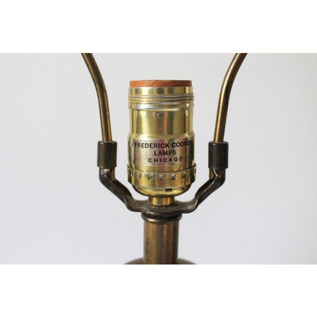 Vintage Brass Table Lamp by Frederick Cooper Chairish