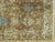 Brown Vintage Indo Tabriz Carpet, Oriental Rug, Handmade, Taupe, Gold, Cream Caramel For Sale - Image 8 of 15