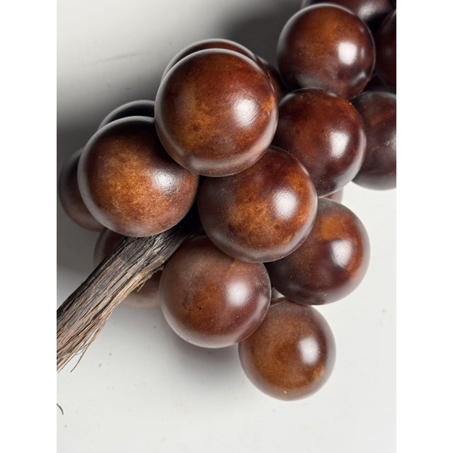 Vintage Grape Cluster in Alabaster For Sale - Image 6 of 14