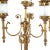 French Louis XVI Style Bronze Floor-Lamp (Pair) For Sale - Image 3 of 6