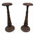 Tall Vintage Baroque Style Wooden Plant Stands or Torchieres For Sale