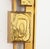 Mid-Century Brutalist Gold Leaf Gilt Mirror from Syrocco, New York, 1970 For Sale - Image 6 of 9
