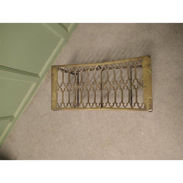 Metal Large Iron and Brass Blacksmith Footman For Sale - Image 7 of 8