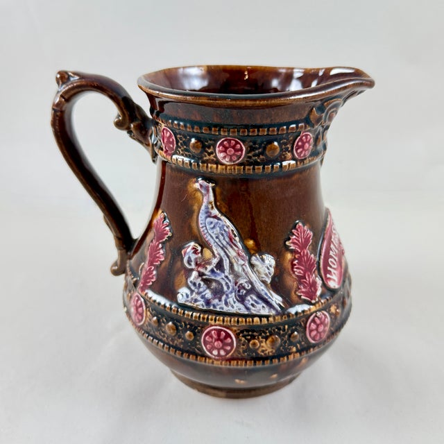 Late 19th Century English Measham Bargeware Home Sweet Home Jug For Sale - Image 5 of 12