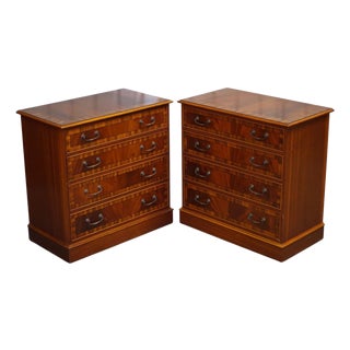 Large Edwardian Style Chest of Drawers by Paul Smith Brighton, Set of 2 For Sale